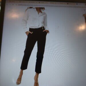 Veronica Beard Black Dress/work Pants sz 4